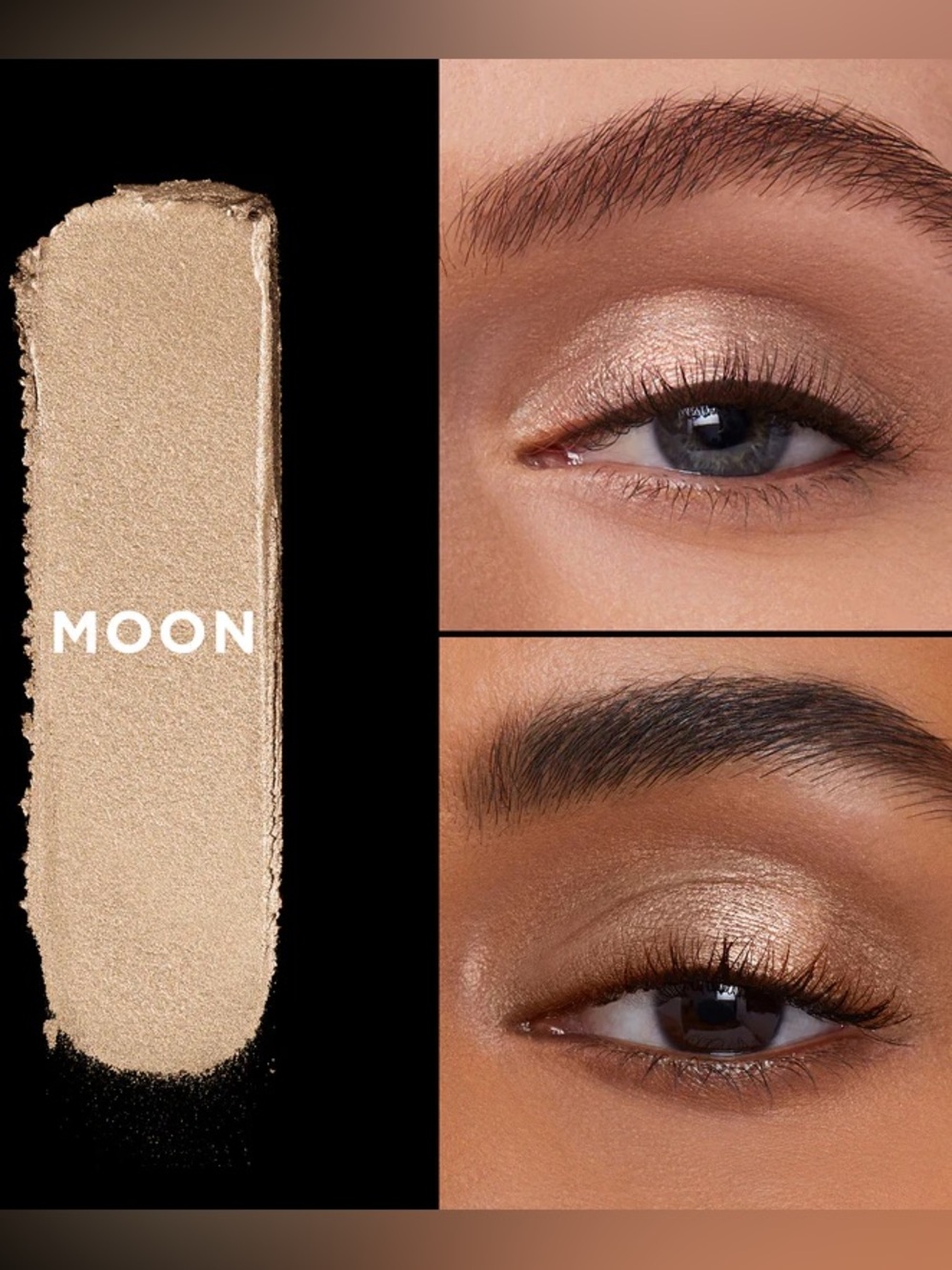 Hourglass Moon Voyeur Eyeshadow Stick- pale champagne, crease resistant, vegan